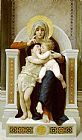 William Bouguereau Famous Paintings - the Baby Jesus and Saint John the Baptist